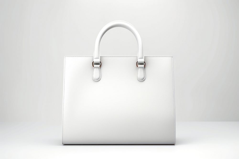 Handbag handbag purse white. AI generated Image by rawpixel.