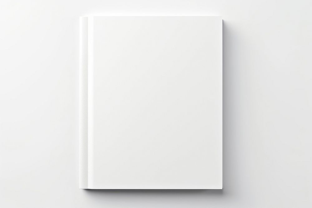 Blank magazine cover in white. AI generated Image by rawpixel.