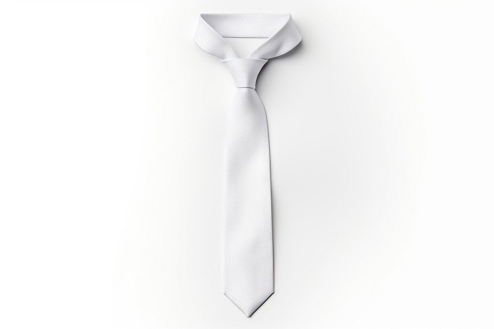 Necktie white. AI generated Image by rawpixel.