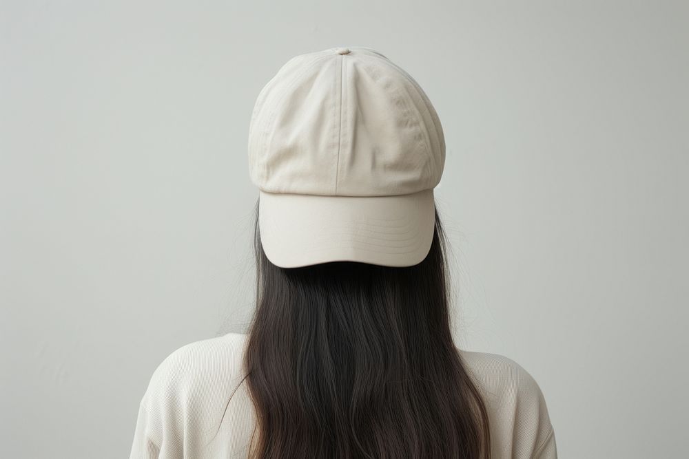 Beanie adult woman back. AI generated Image by rawpixel.