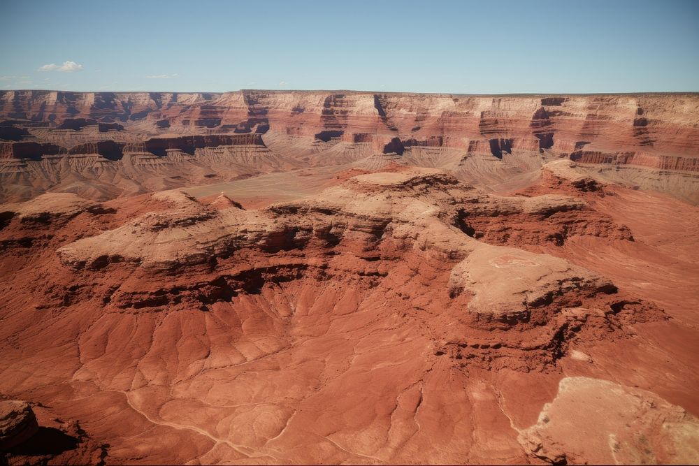 Grand canyon landscape mountain outdoors. AI generated Image by rawpixel.