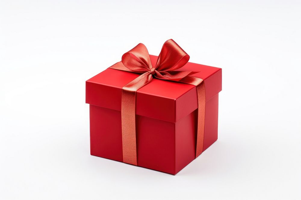 Gift box surprise white background. AI generated Image by rawpixel.