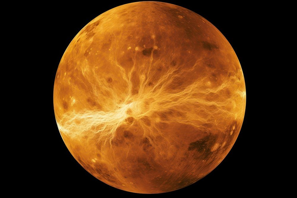 Venus space astronomy nature. AI generated Image by rawpixel.