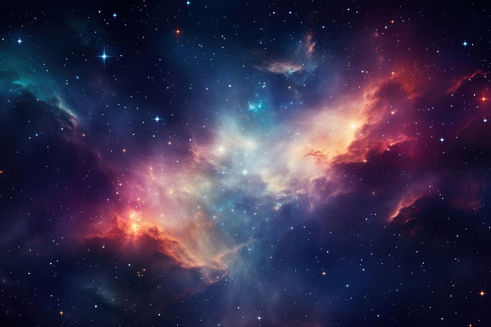 Space nebula astronomy universe. AI generated Image by rawpixel.