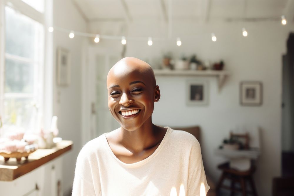 Smile hairstyle happiness portrait. 