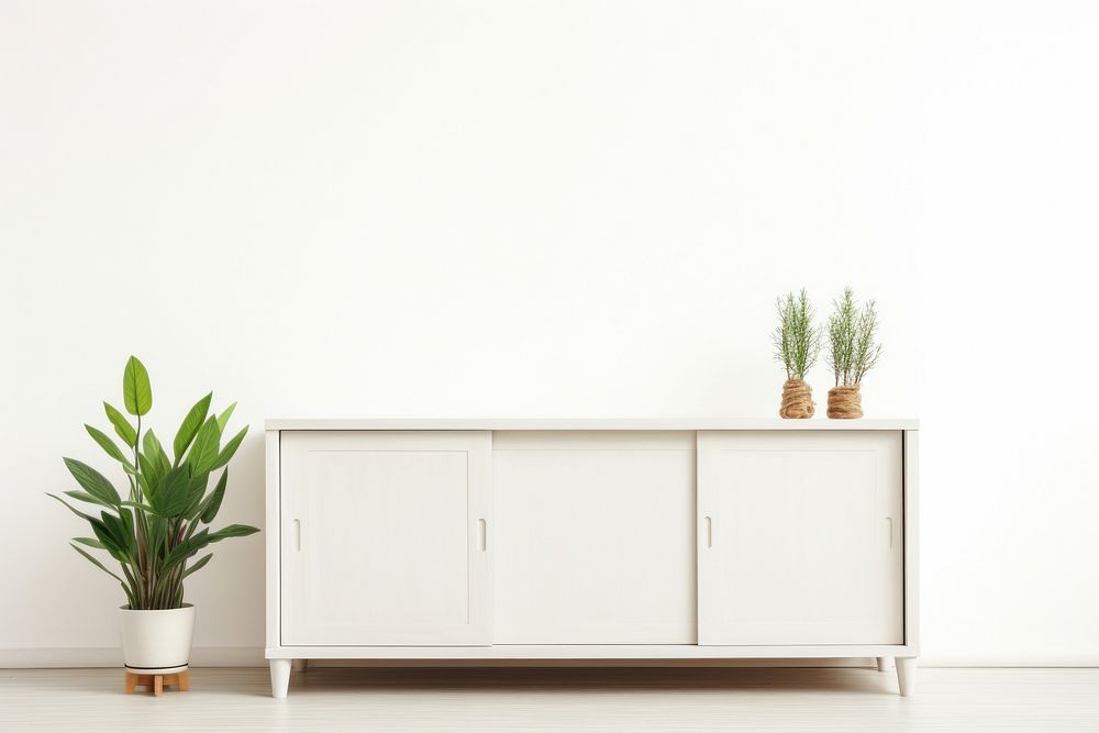 Credenza sideboard furniture cabinet. AI generated Image by rawpixel.