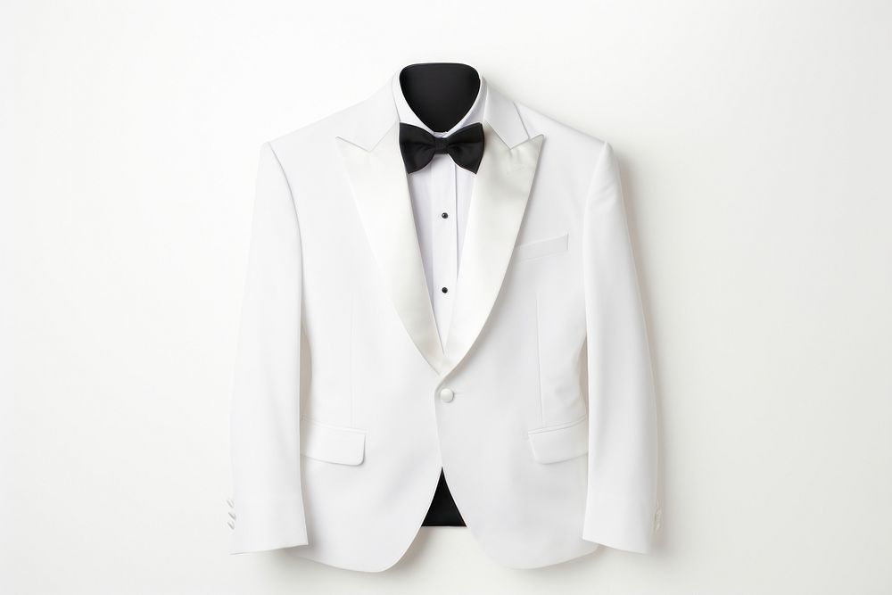 Tuxedo tuxedo blazer white. AI generated Image by rawpixel.