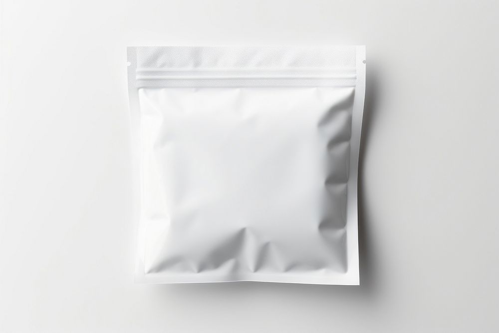 Resealable bag white. AI generated Image by rawpixel.