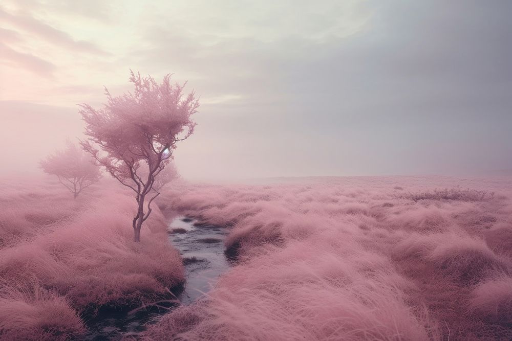 Eldritch Moors landscape outdoors nature. AI generated Image by rawpixel.