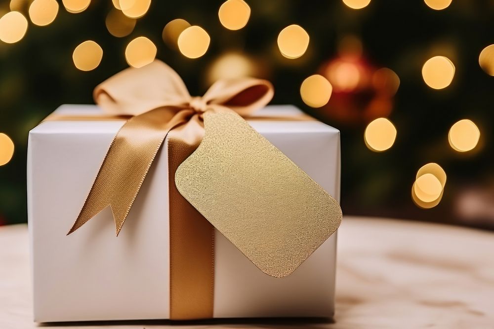 White present gif box, design resource. AI generated Image by rawpixel