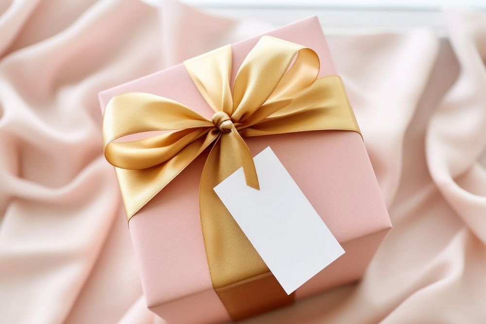 Gold present gif box, design resource. AI generated Image by rawpixel