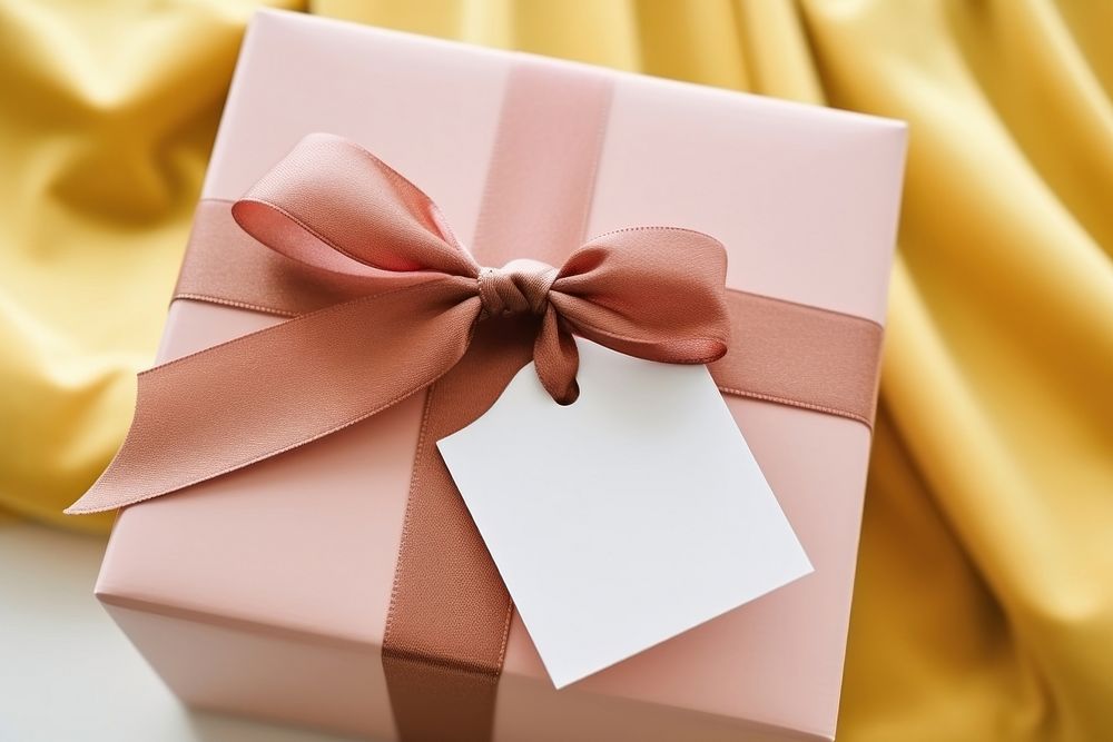 Pink present gif box, design resource. AI generated Image by rawpixel