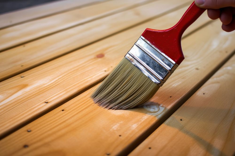 Wood stain brush hardwood tool. Free Photo rawpixel