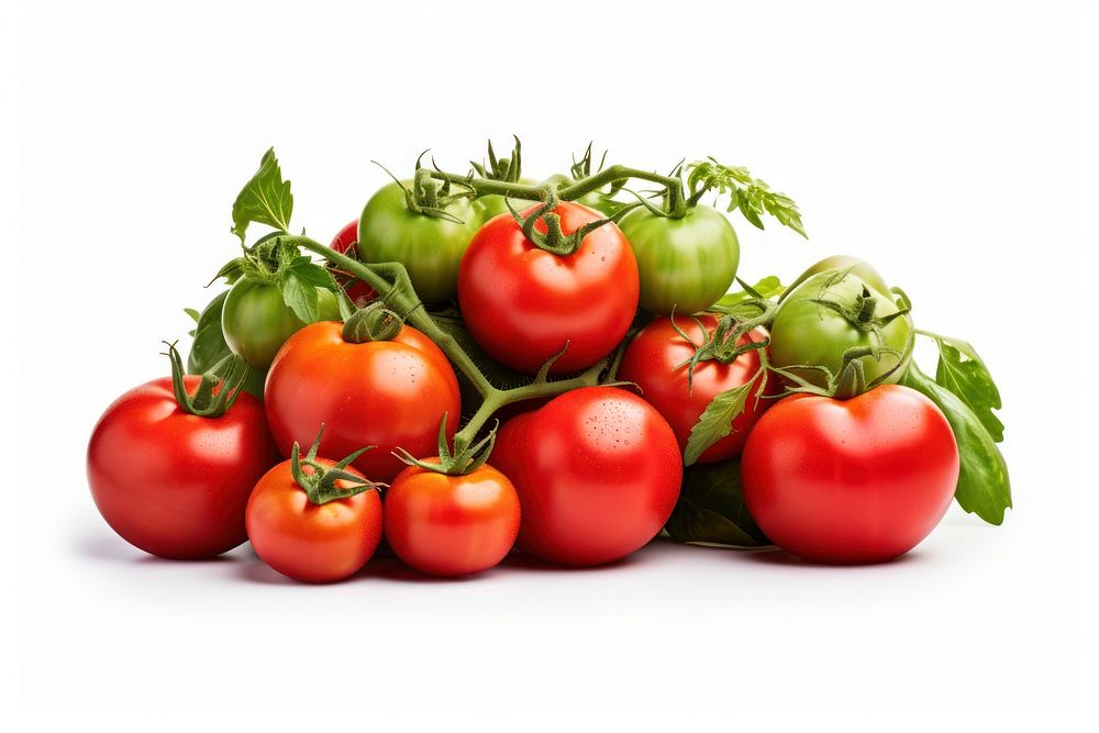 Tomatoes vegetable fruit green. AI generated Image by rawpixel.