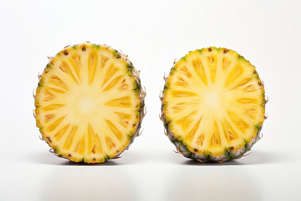 Pineapples fruit plant food. AI generated Image by rawpixel.