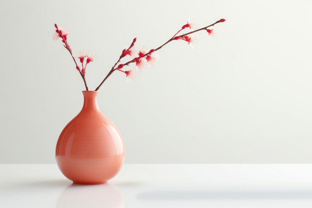 Home decoration flower plant vase. AI generated Image by rawpixel.