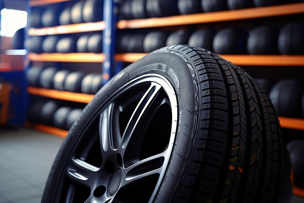 Car service tire vehicle wheel. AI generated Image by rawpixel.
