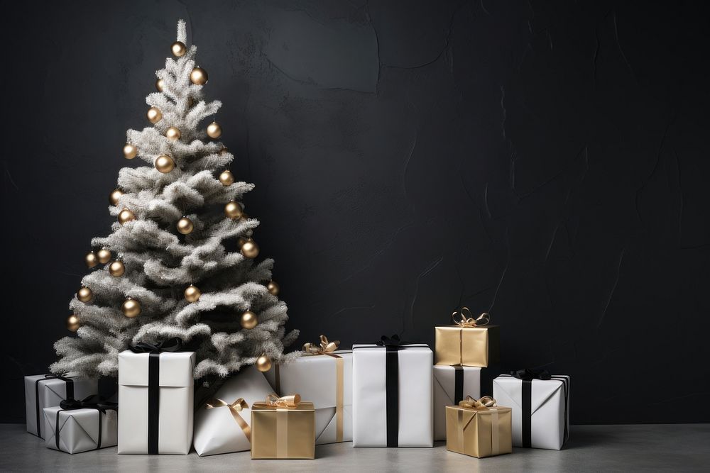 Christmas gift background. AI generated Image by rawpixel.