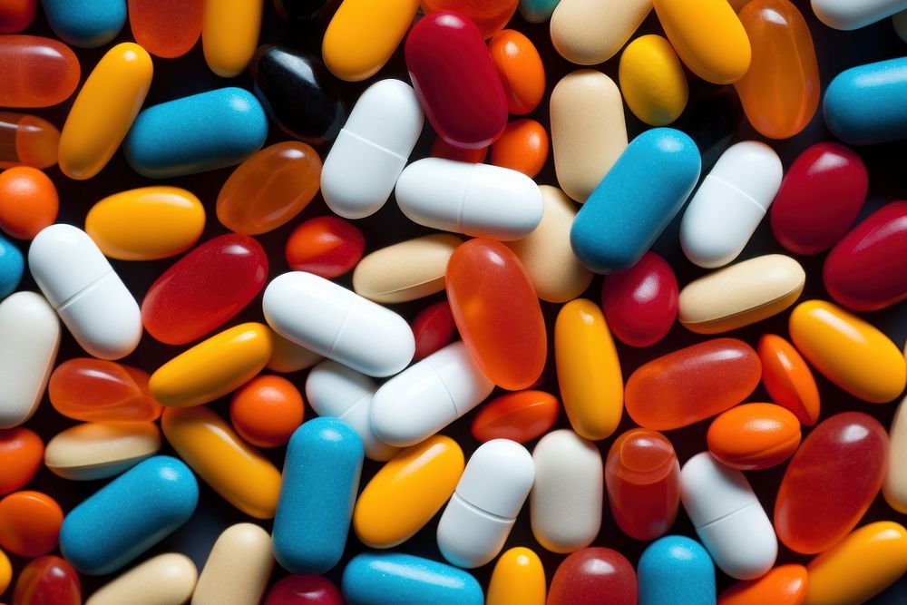 Pills medicine tablet, design resource. AI generated Image by rawpixel