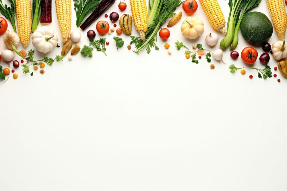 Nutrition border, design resource. AI generated Image by rawpixel