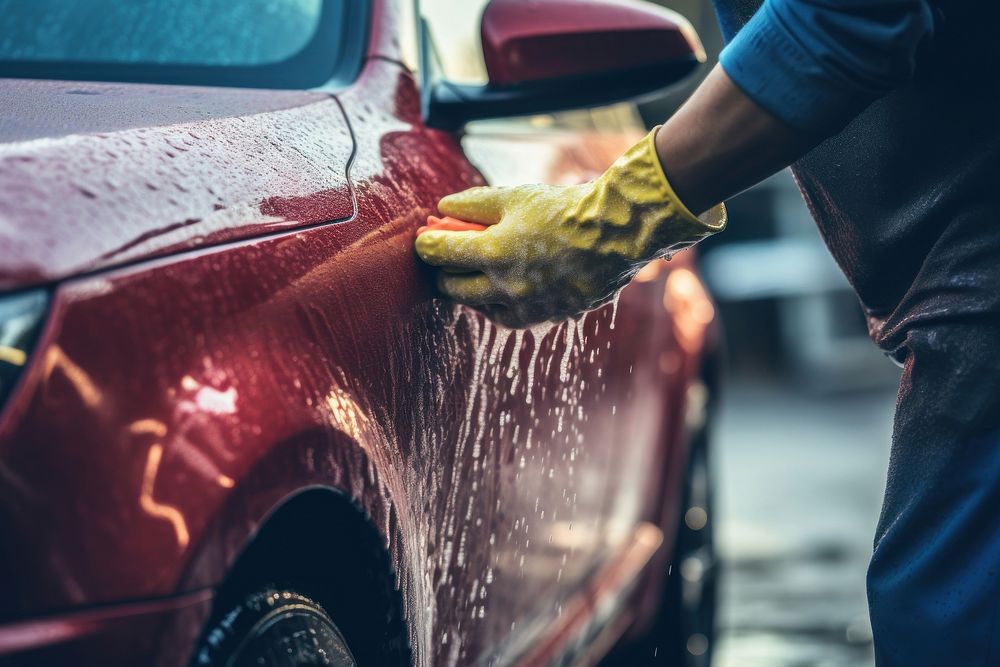 Car service vehicle washing adult. AI generated Image by rawpixel.