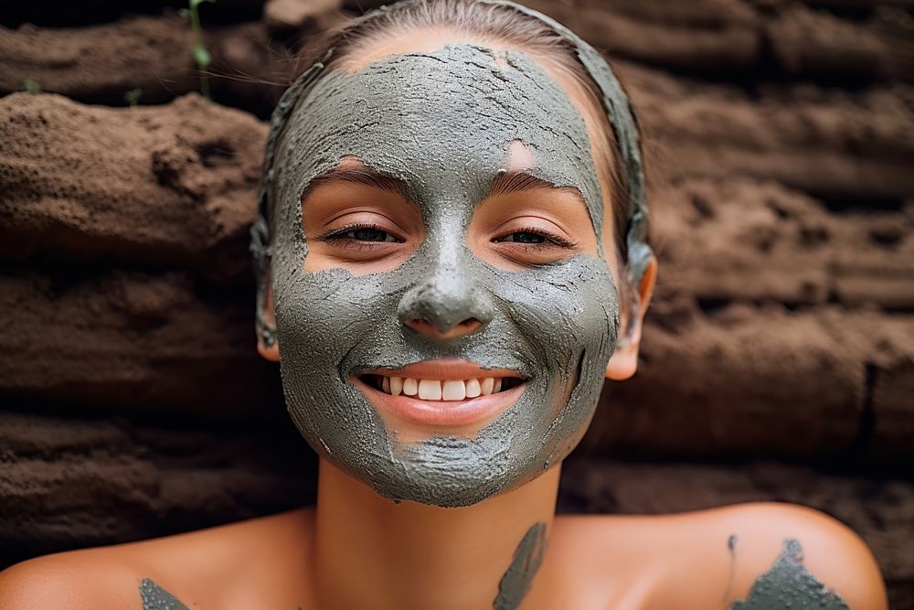 Women beauty, facial mask, design resource. AI generated Image by rawpixel