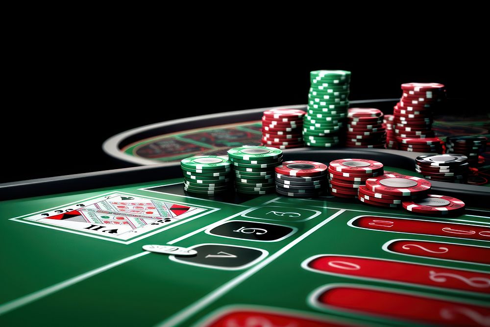 Casino gambling poker cards. AI generated Image by rawpixel.
