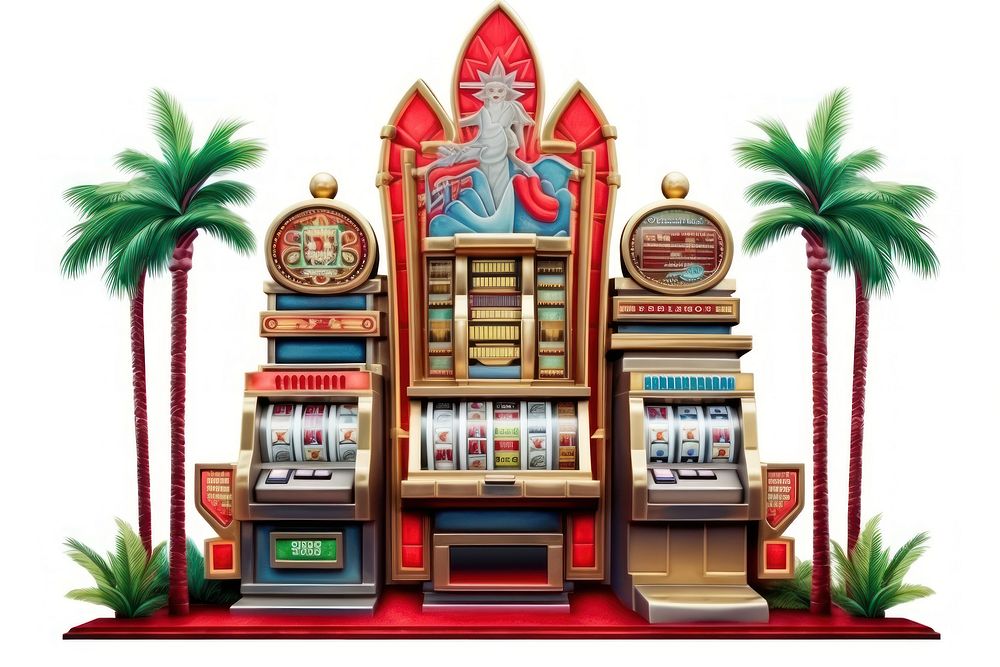 SLOT MACHINE gambling casino slot. AI generated Image by rawpixel.