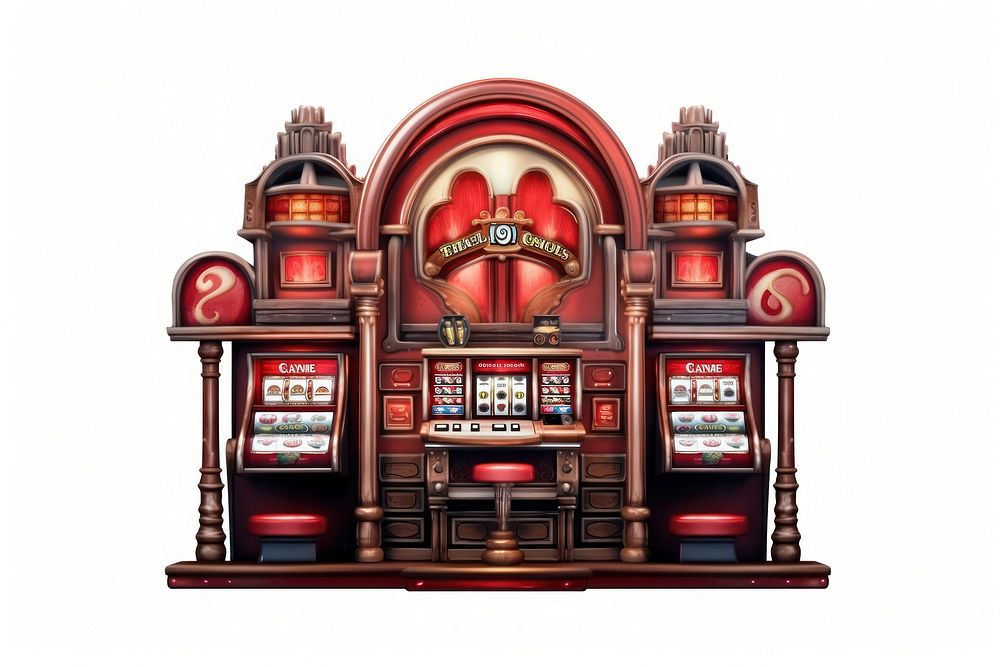 SLOT MACHINE casino game slot. AI generated Image by rawpixel.