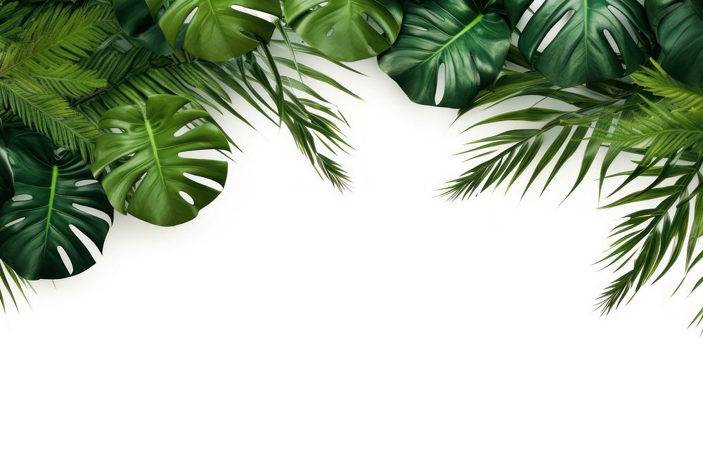 Plant green backgrounds tropics. 