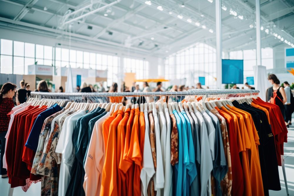 Clothes sales shopping fashion market. AI generated Image by rawpixel.