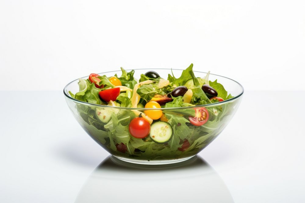 Vegetable salad plant food bowl. AI generated Image by rawpixel.