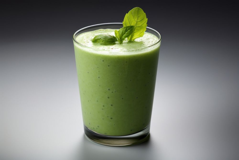 Vegetable smoothie drink juice herbs. AI generated Image by rawpixel.