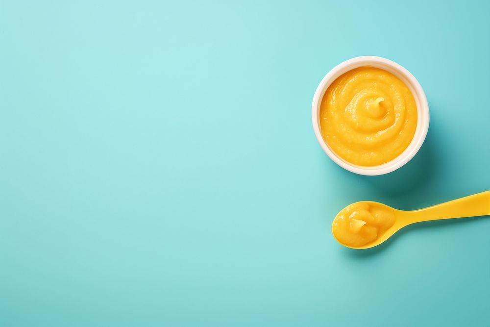 Bowl food spoon refreshment. AI generated Image by rawpixel.