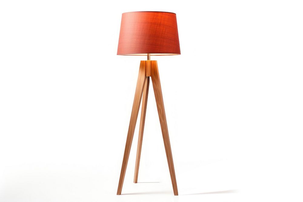 Cute modern floor lamp lampshade white background furniture. AI generated Image by rawpixel.