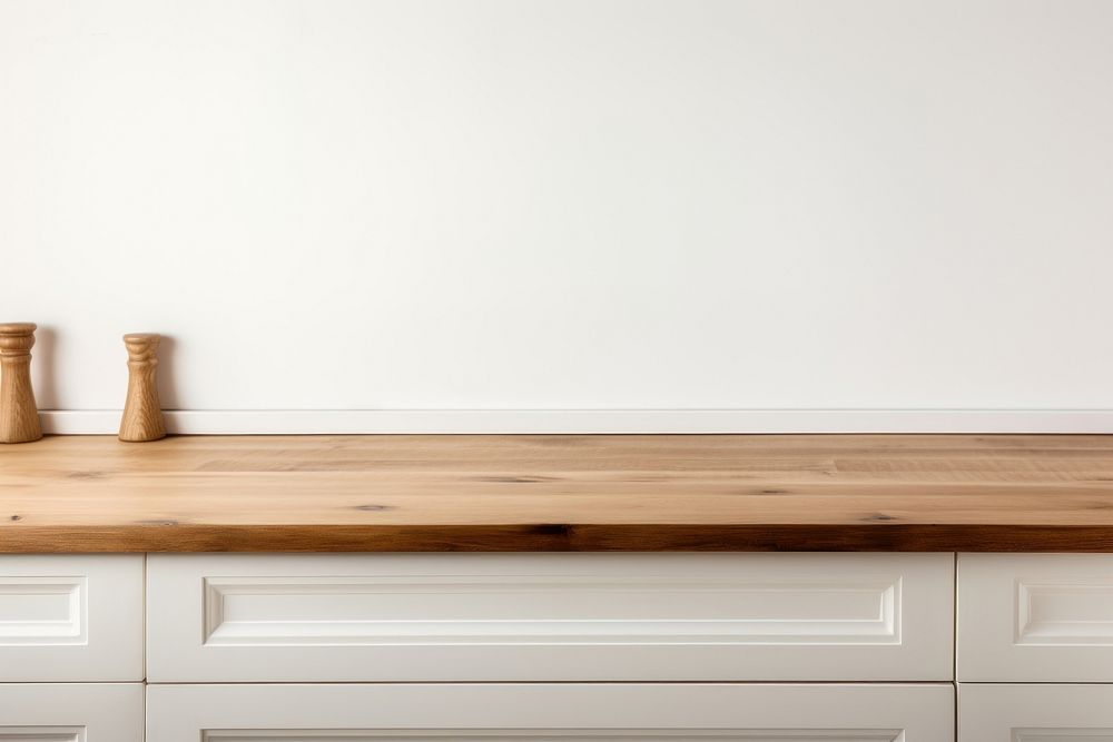 Wood countertops furniture hardwood kitchen. AI generated Image by rawpixel.