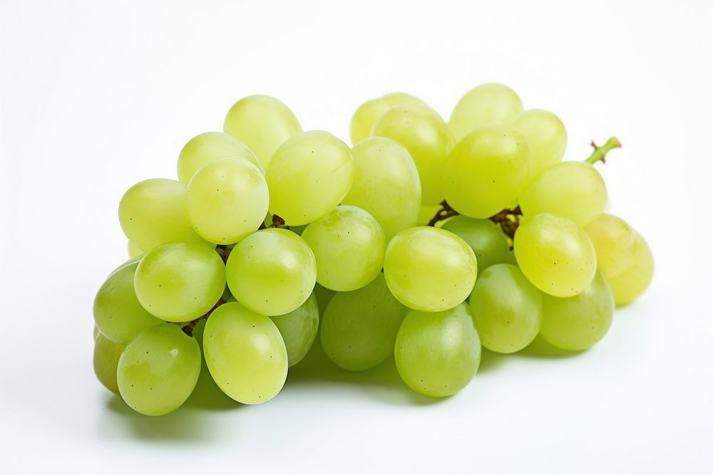 Green grape grapes fruit plant. AI generated Image by rawpixel.