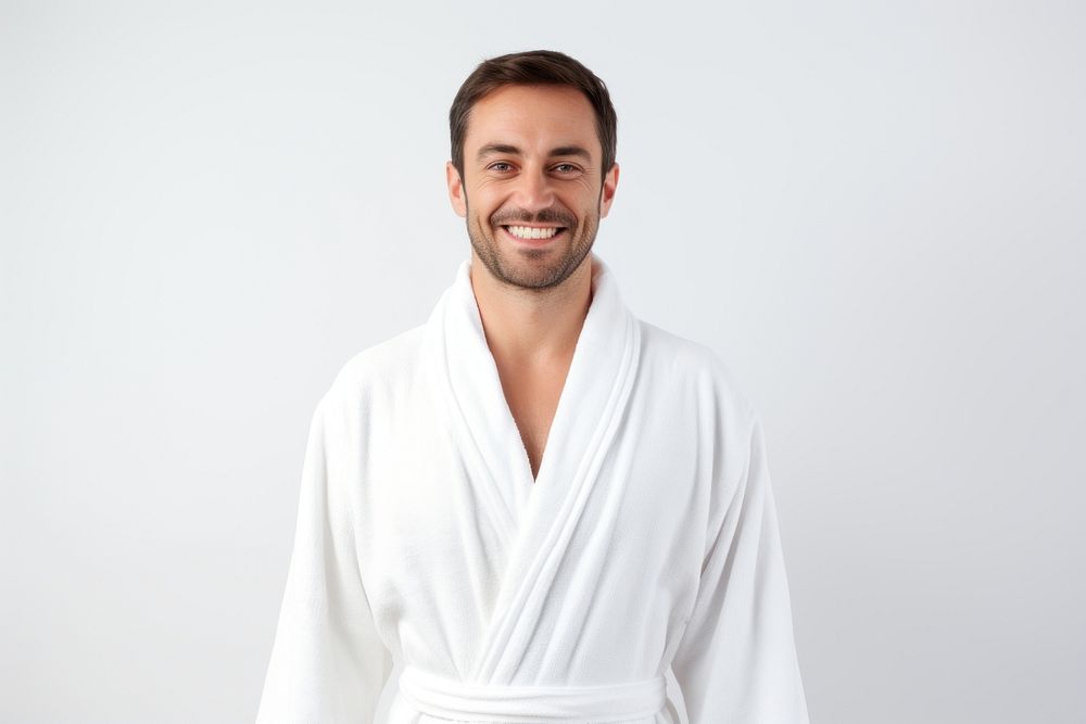 Robe portrait smile adult. AI generated Image by rawpixel.