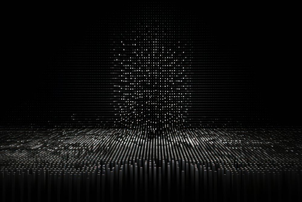 Bitmaps effect black backgrounds black background. AI generated Image by rawpixel.