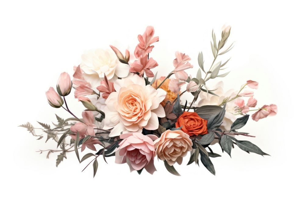 Bouquet art flower plant. AI generated Image by rawpixel.
