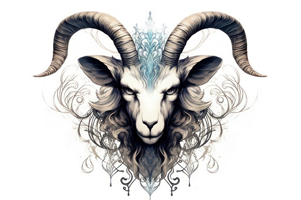 Esoteric animal livestock drawing. AI generated Image by rawpixel.