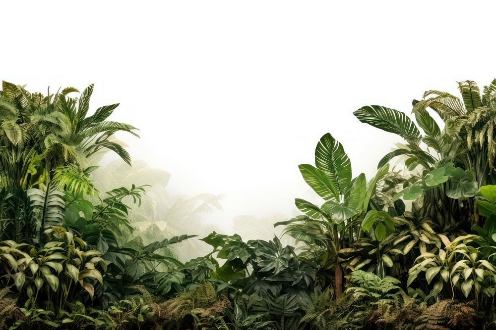 Jungle vegetation outdoors nature. AI generated Image by rawpixel.