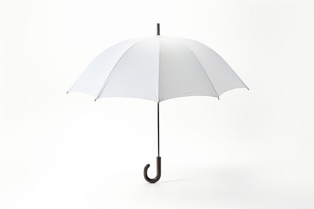 Umbrella white white background protection. AI generated Image by rawpixel.