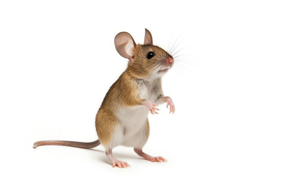 Wood mouse animal rodent mammal. AI generated Image by rawpixel.