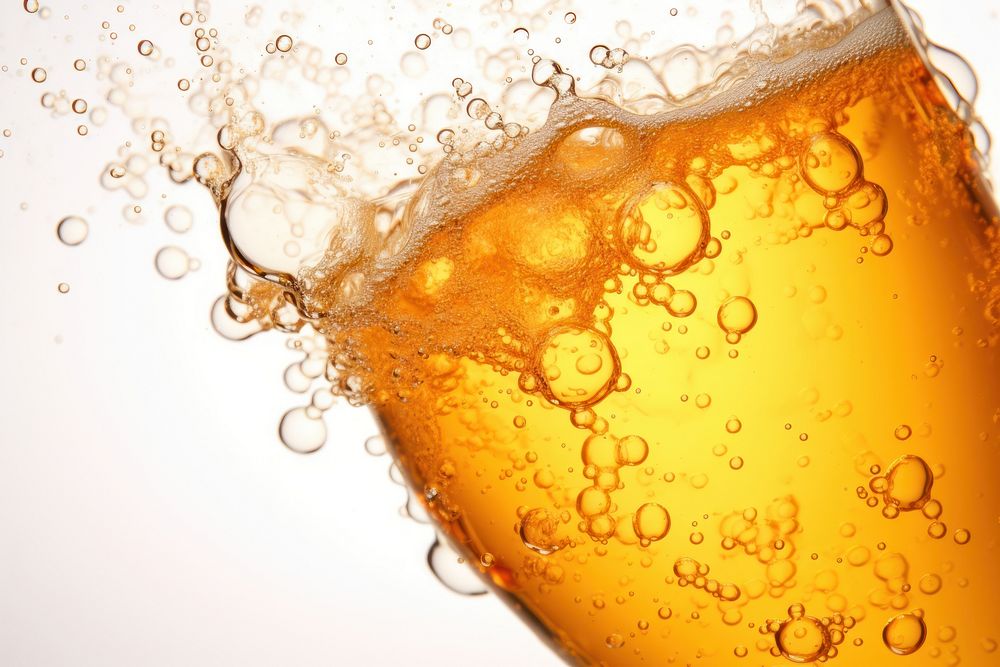Glass beer bubble drink. AI generated Image by rawpixel.