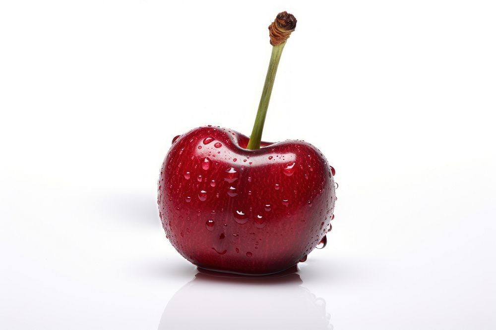 Cherry apple fruit plant. AI generated Image by rawpixel.