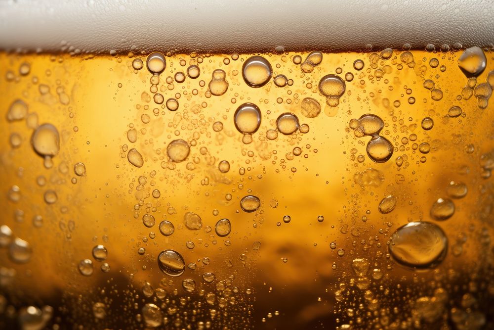 Glass beer backgrounds bubble. AI generated Image by rawpixel.
