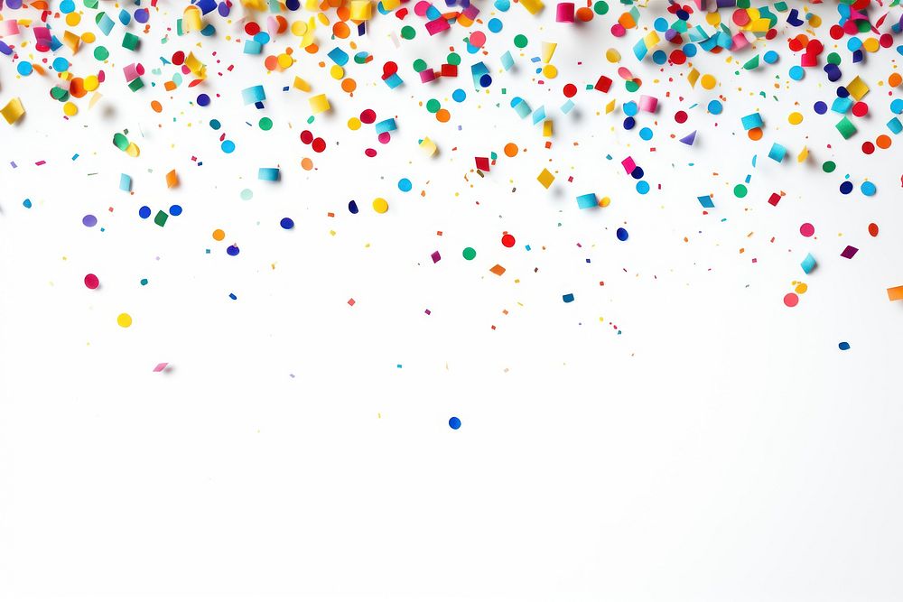 Colorful confetti effect background Free Photo rawpixel