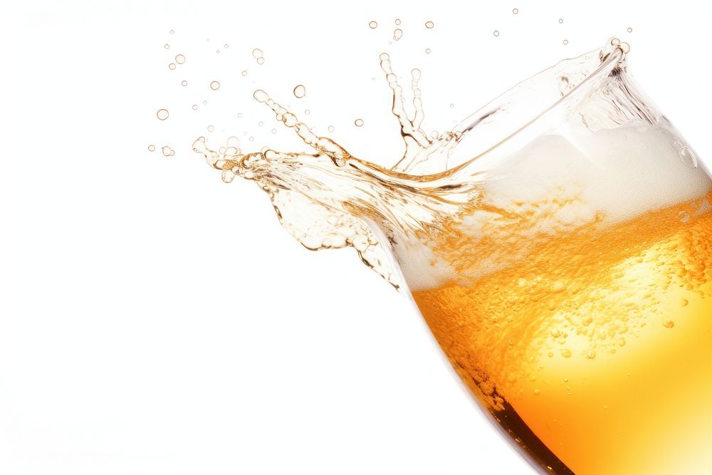 Glass beer bubble drink. AI generated Image by rawpixel.