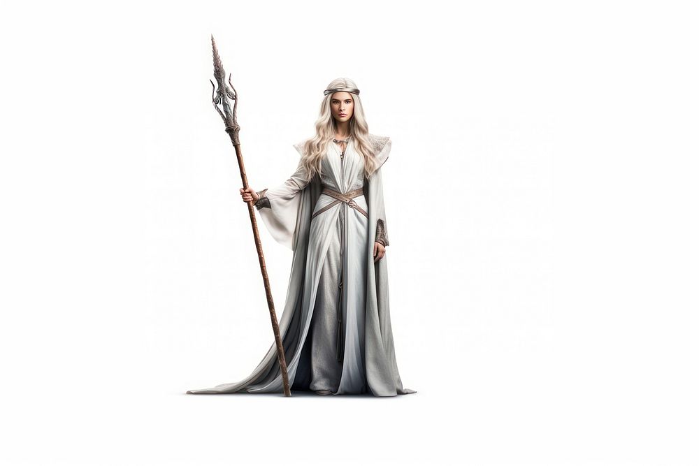 Wizard fashion holding dress. AI generated Image by rawpixel.